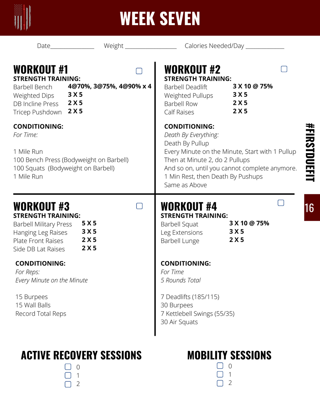 FULLY INVOLVED - Strength & Peak Conditioning