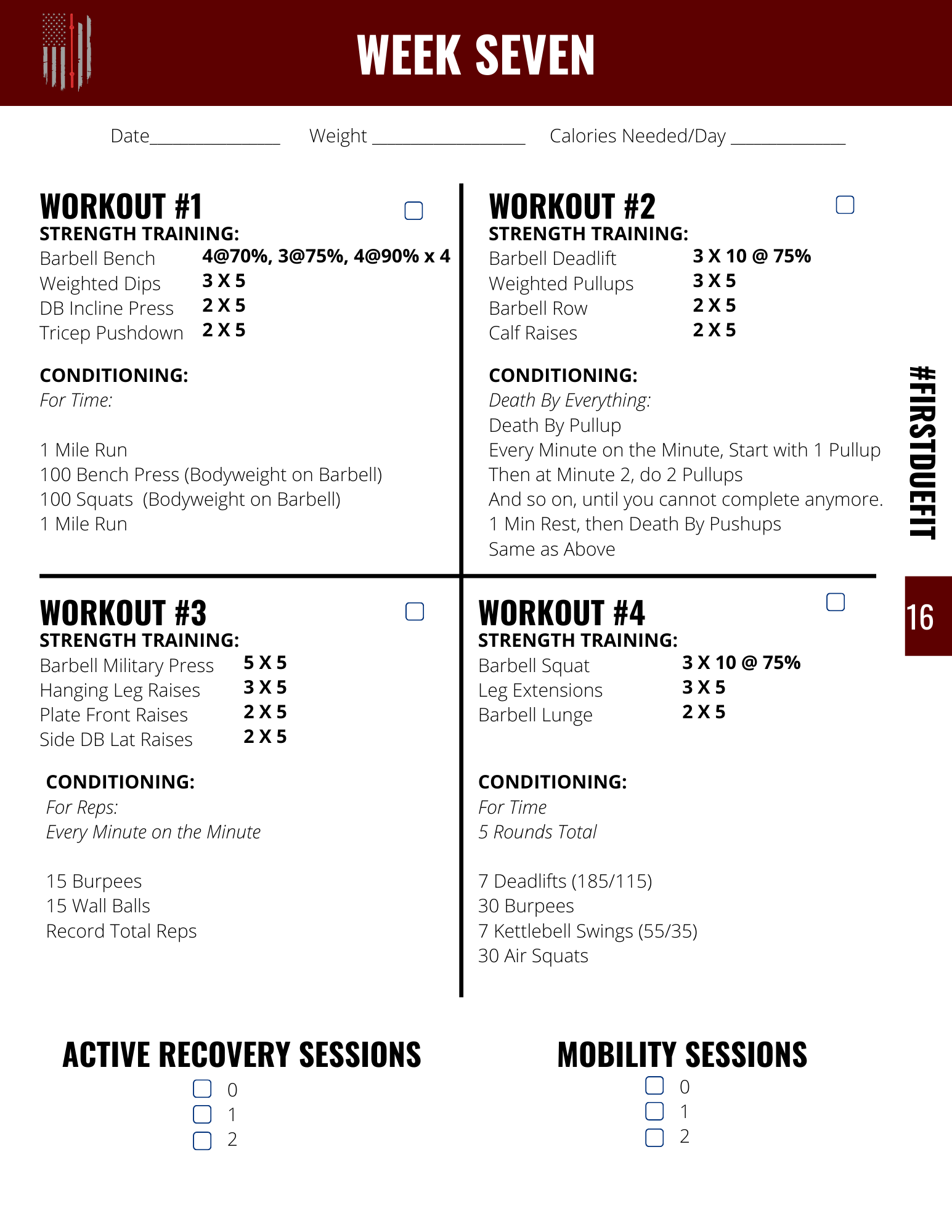 FULLY INVOLVED - Strength & Peak Conditioning